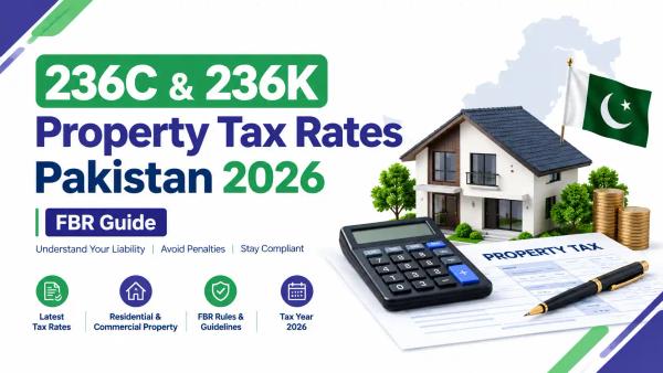 236C & 236K Property Tax Rates Pakistan 2026 | FBR Guide