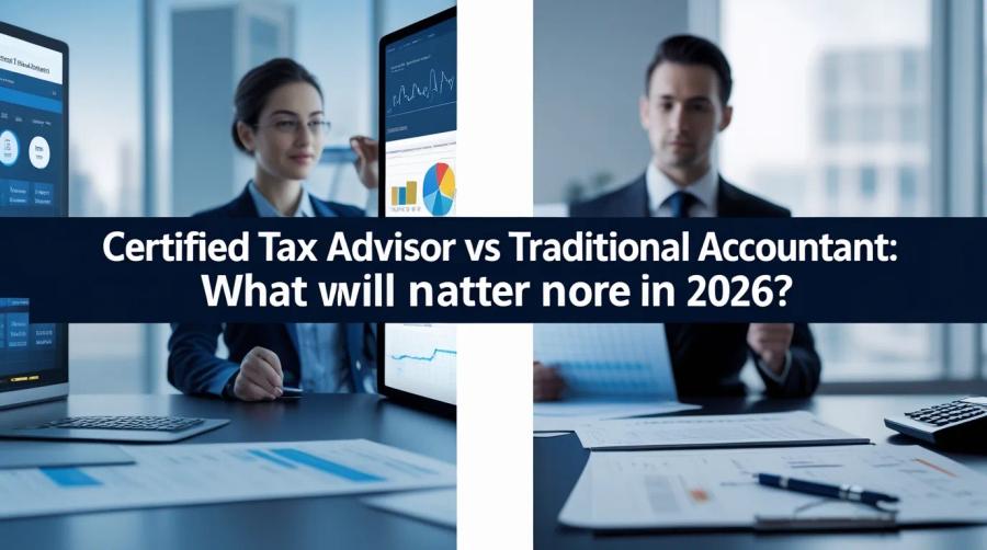 Certified Tax Advisor vs Traditional Accountant: What Will Matter More in 2026?