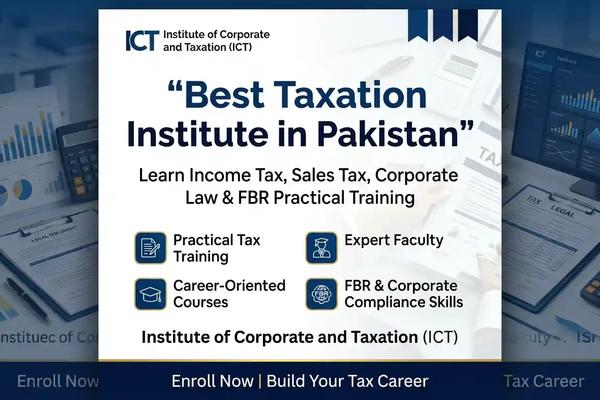 Best Taxation Institute in Pakistan 2026