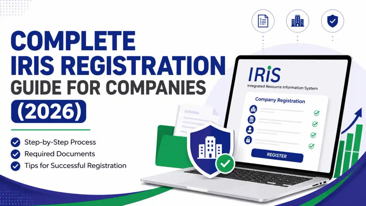 Complete IRIS Registration Guide for Companies 2026 with FBR IRIS company registration dashboard and verification process.
