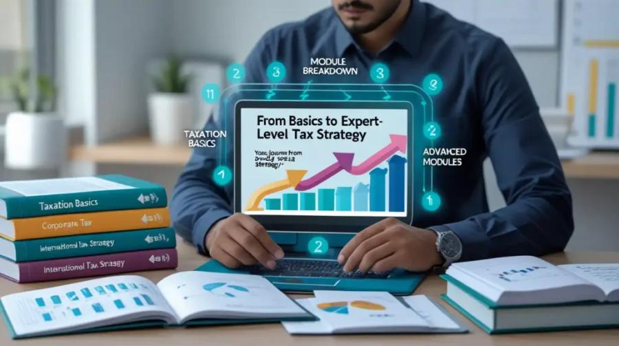 Module Breakdown: Your Journey from Tax Basics to Expert-Level Strategy