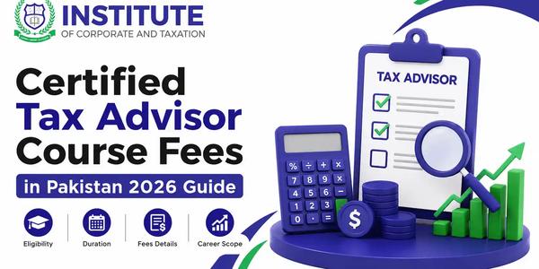 Certified Tax Advisor Course Fees in Pakistan 2026 Guide