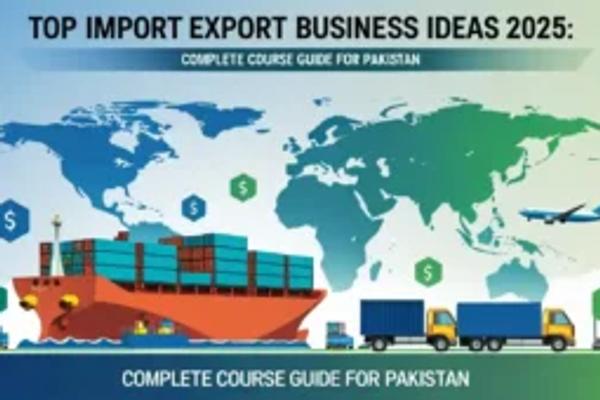 Top Import Export Business Ideas 2025: Complete Course Guide for Pakistan