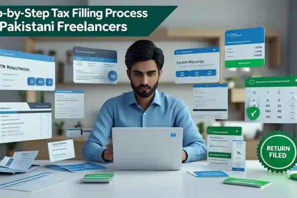 Step-by-Step Tax Filing Process for Pakistani Freelancers
