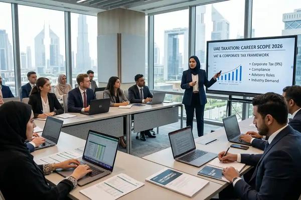 UAE Taxation Course Career Scope 2026 | VAT, Corporate Tax & Job Opportunities