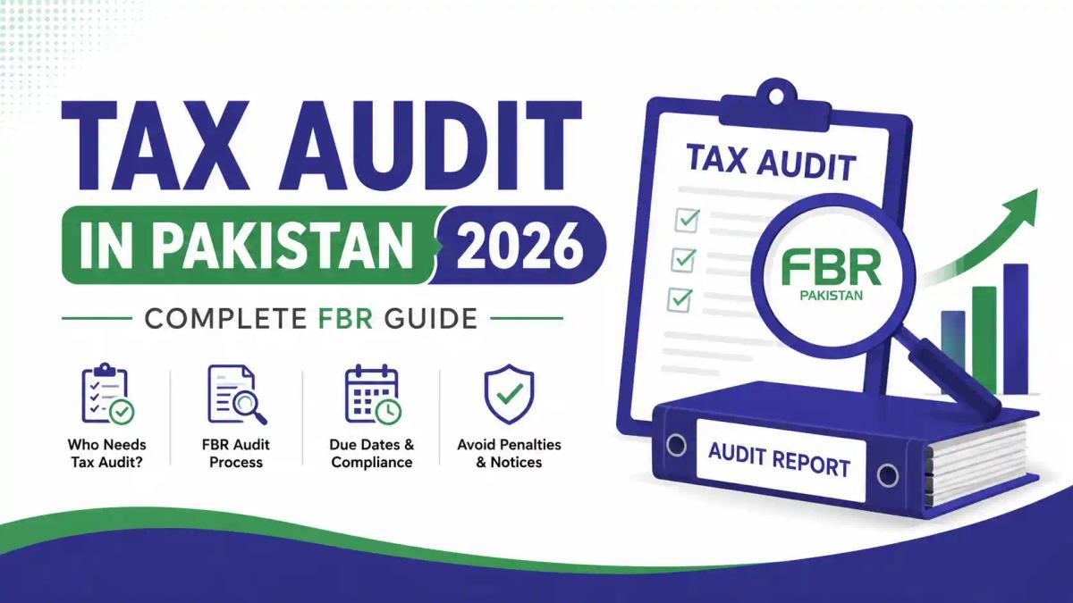 Tax Audit in Pakistan 2026 – Complete FBR Guide with audit report and FBR checklist.