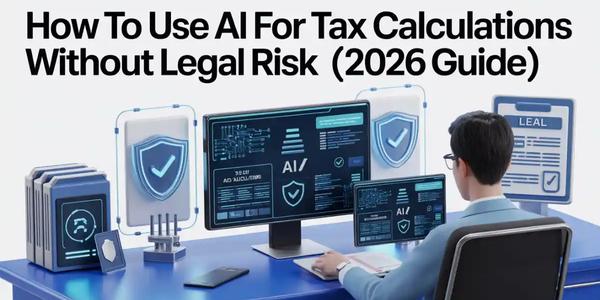 How to Use AI for Tax Calculations Without Legal Risk (2026 Guide)