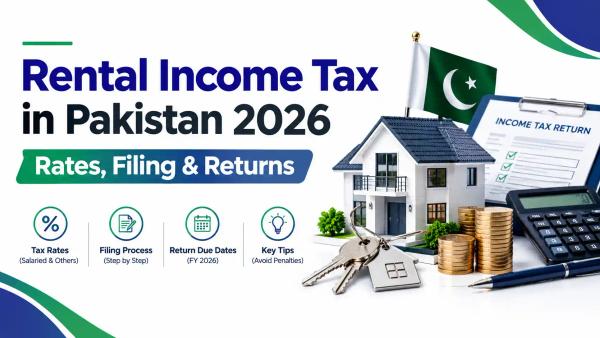 Rental Income Tax in Pakistan 2026: Rates, Filing & Returns
