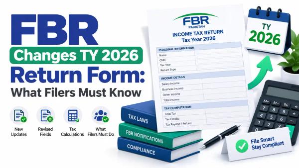 FBR Changes TY 2026 Return Form: What Filers Must Know