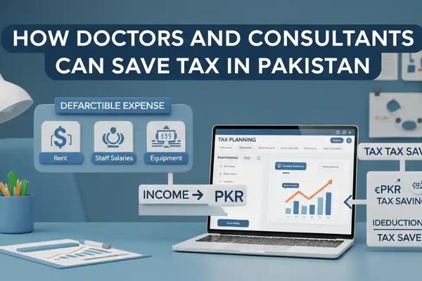 How Doctors and Consultants Can Save Tax in Pakistan