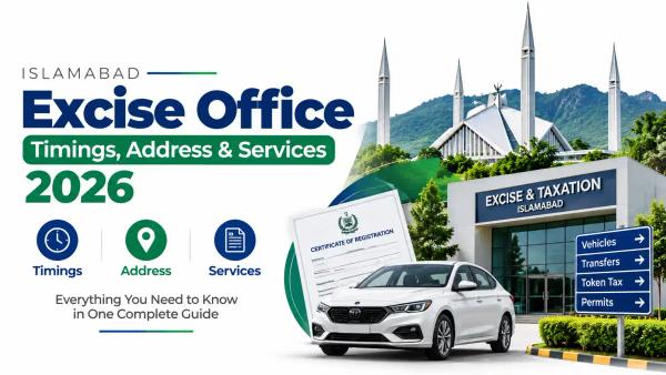 Islamabad Excise Office Timings, Address & Services 2026