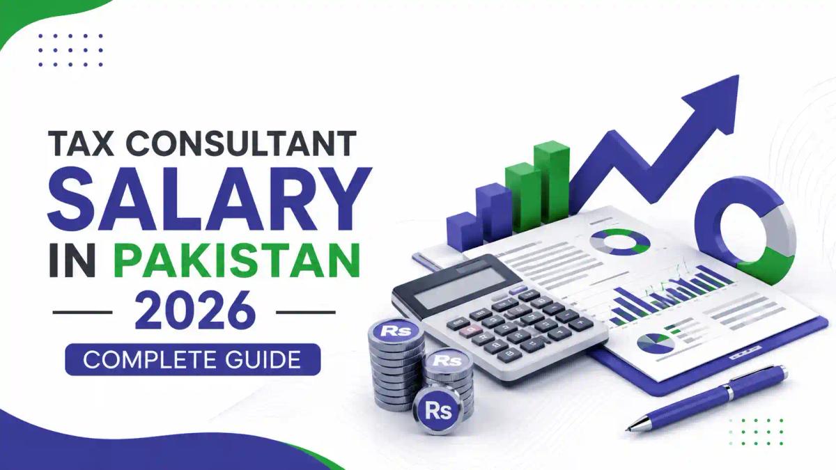 Tax Consultant Salary in Pakistan 2026 – Complete Guide with salary growth, tax calculator, career opportunities, and taxation profession in Pakistan.