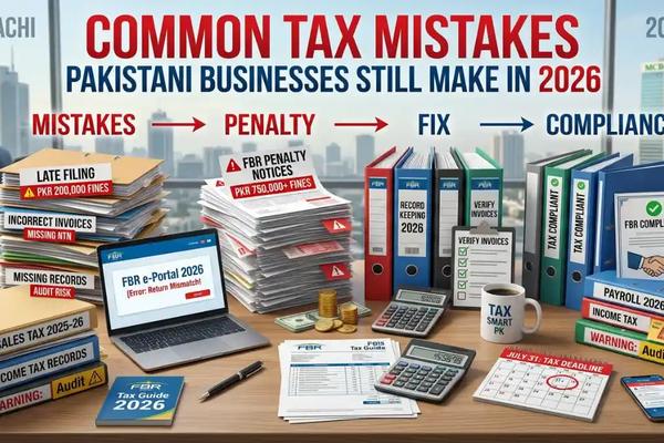 Common Tax Mistakes Pakistani Businesses Still Make in 2026