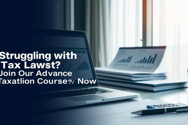 Struggling with Tax Laws? Join Our Advance Taxation Course Now
