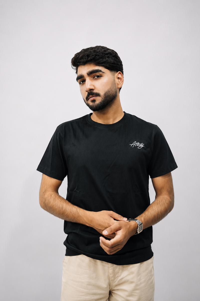 Black Essential Tee - View 3