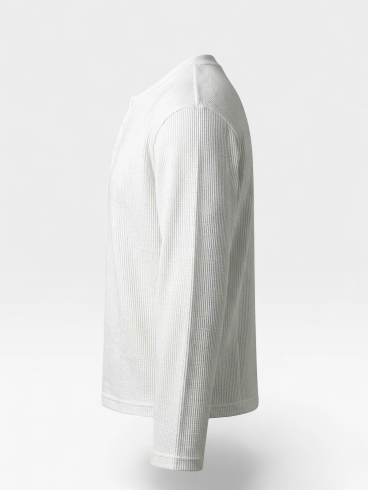 Attirity Core Henley — White - View 3