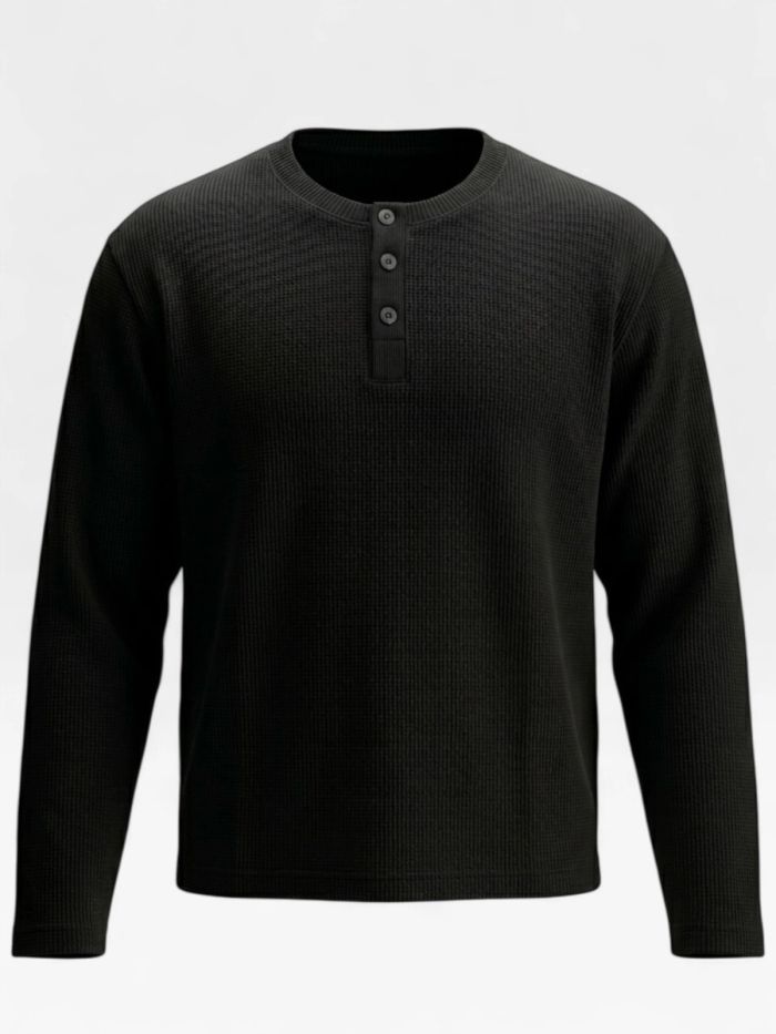 Attirity Core Henley - Black Alternate