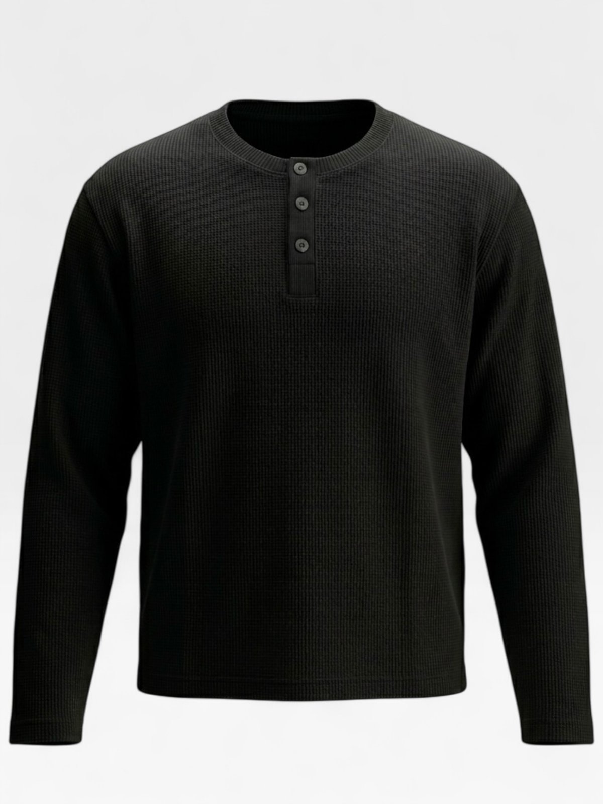 Attirity Core Henley — Black - View 2