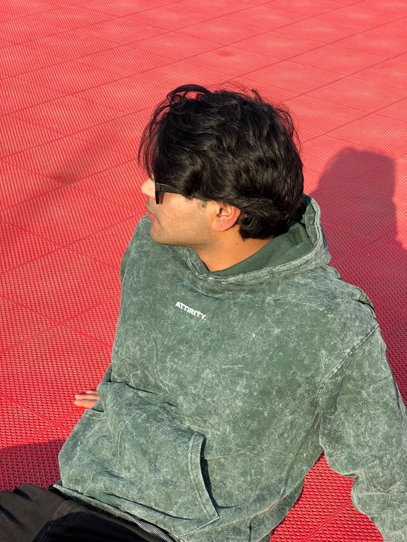 Moss Wash Hoodie - View 6