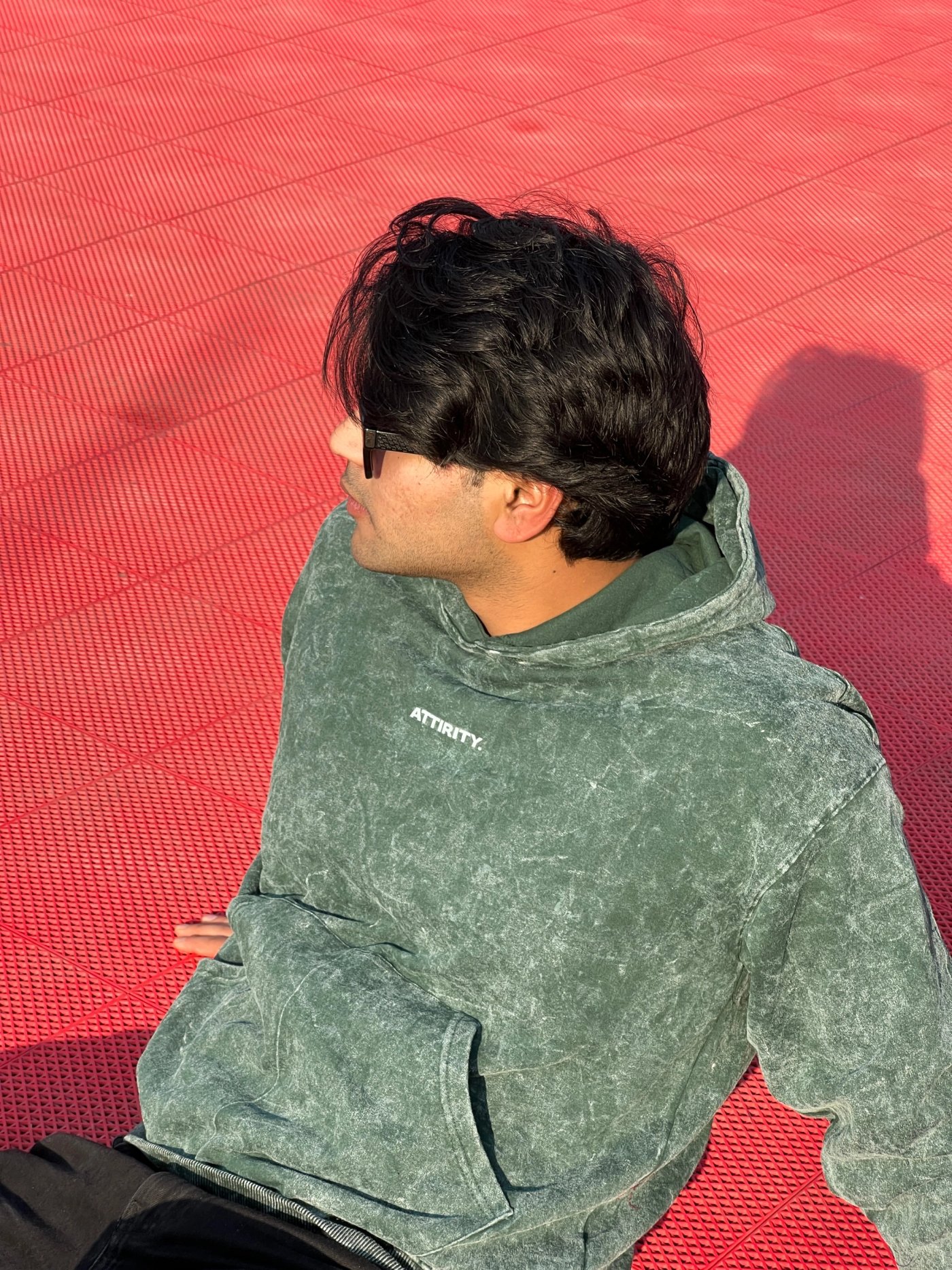Moss Wash Hoodie