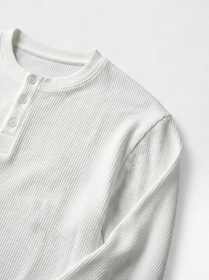 Attirity Core Henley - White - View 4