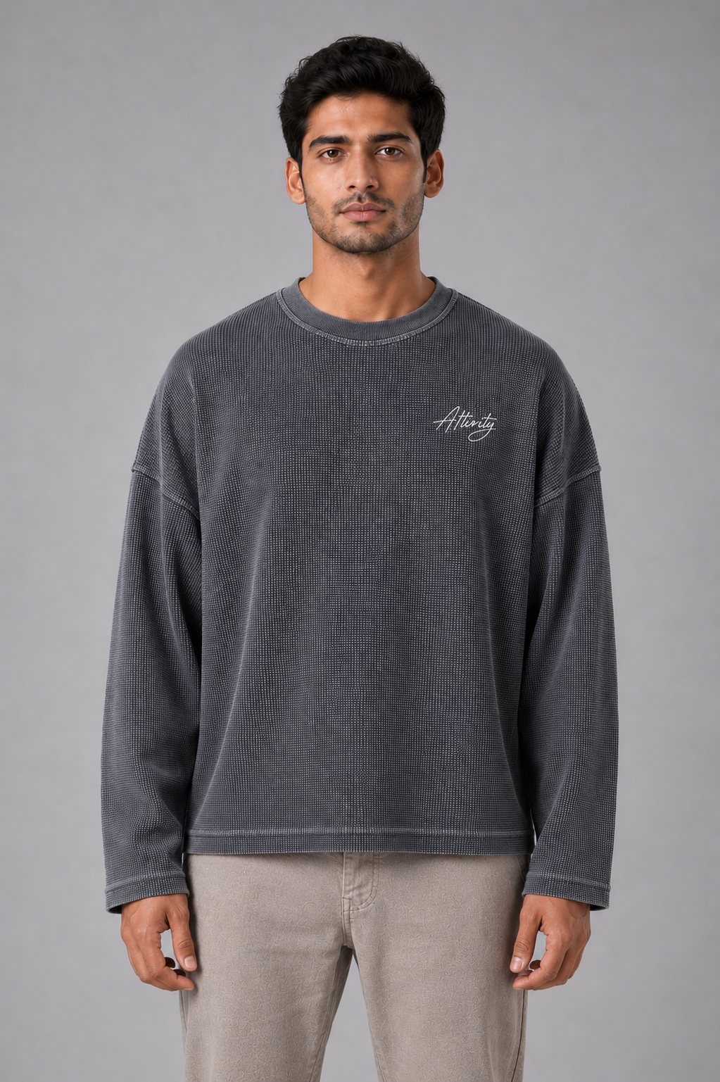 Core Waffle Full Sleeve - Acid Wash Alternate