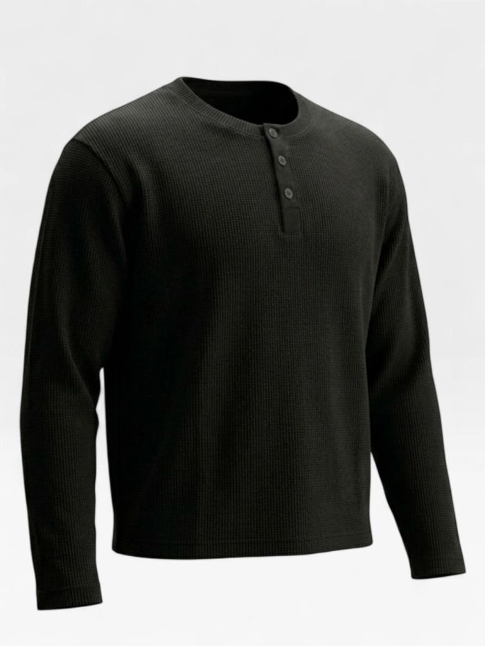 Attirity Core Henley - Black
