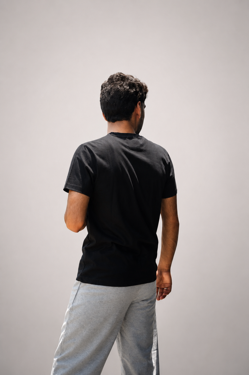 Black Essential Tee - View 5