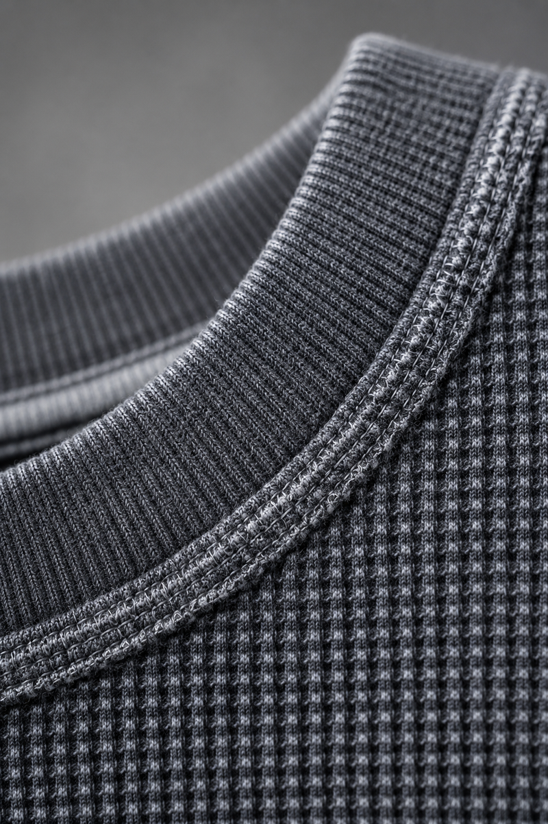 Core Waffle Full Sleeve - Acid Wash - View 5