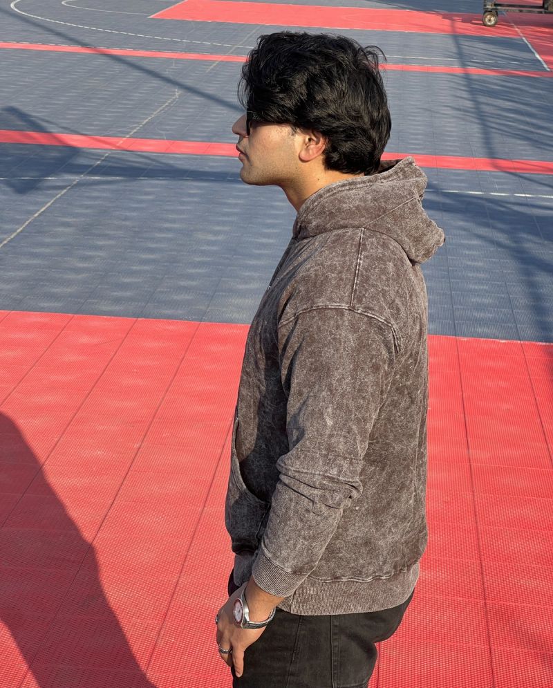 Rust Wash Hoodie - View 3