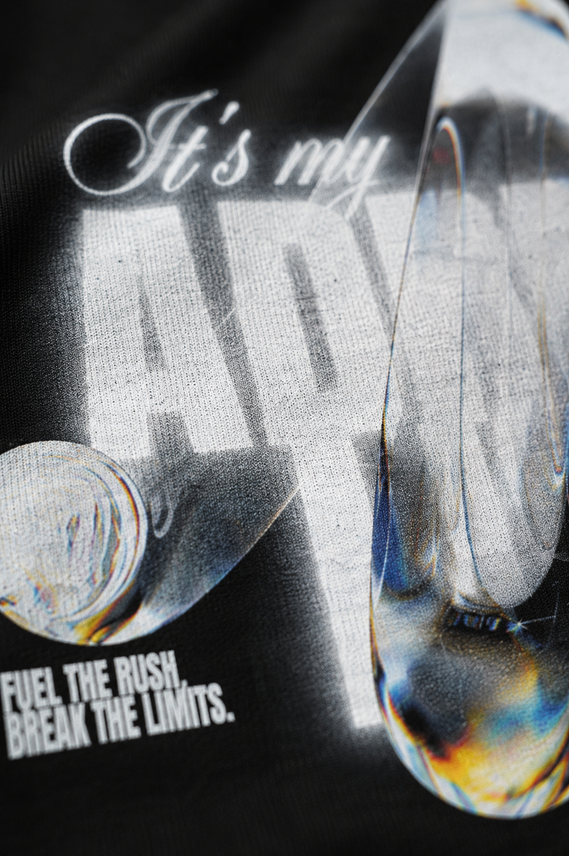 Adrenaline Layered Oversized Tee - View 4