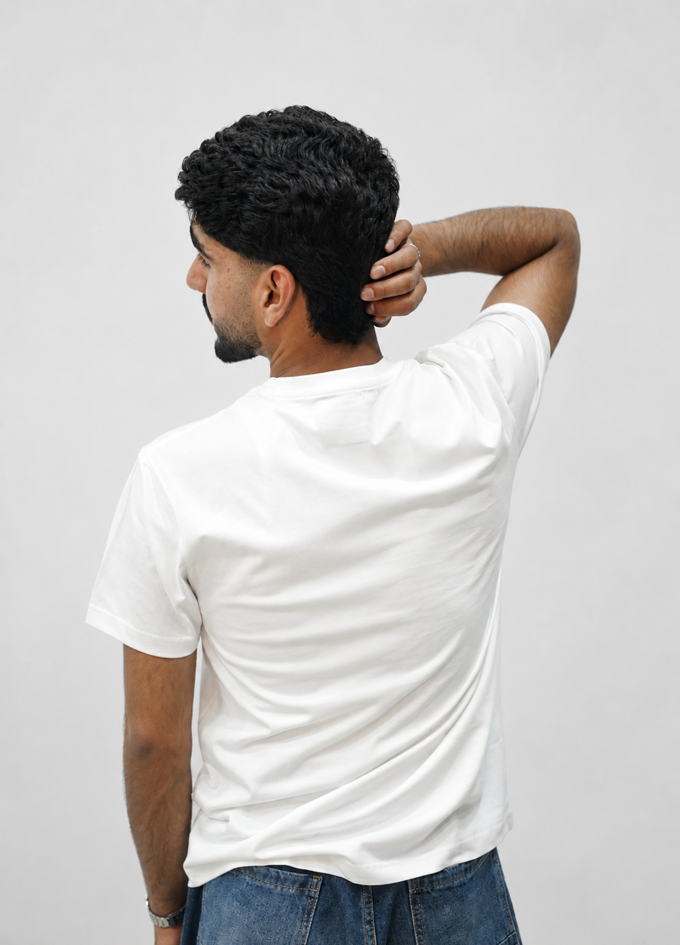 White Essential Tee