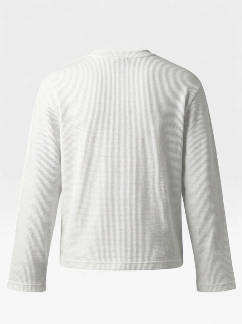 Attirity Core Henley - White - View 2