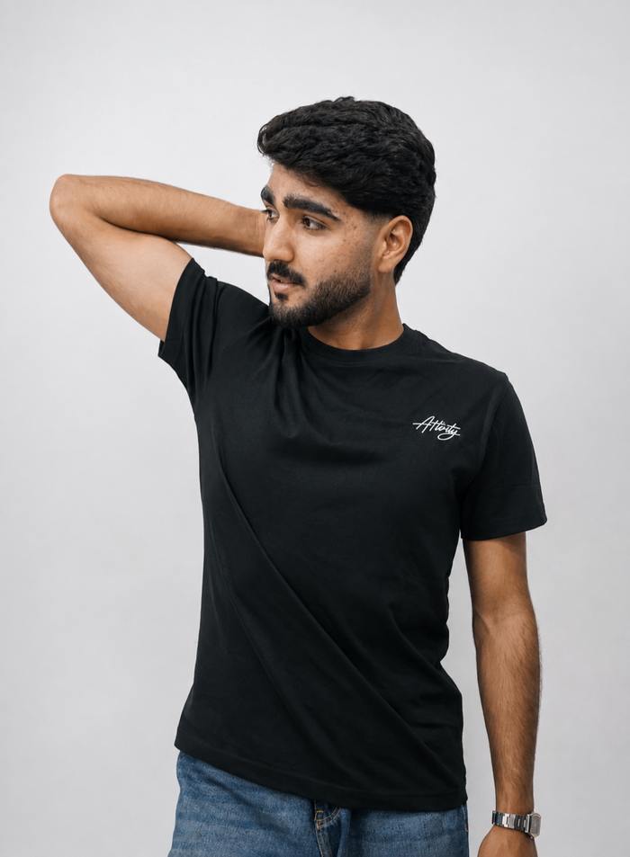 Black Essential Tee Alternate