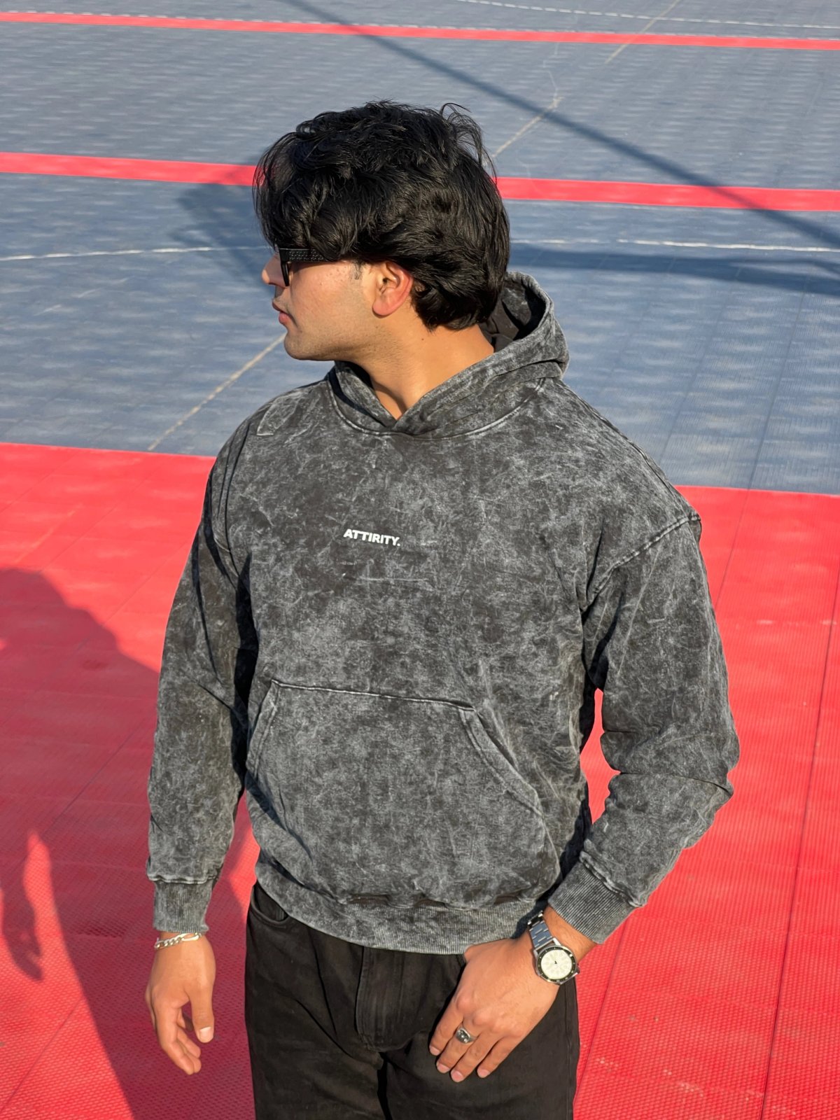 Ash Wash Hoodie - View 2