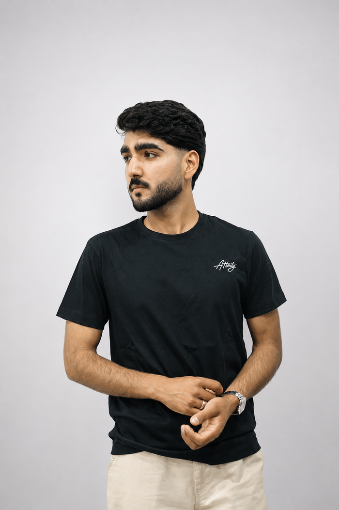 Black Essential Tee