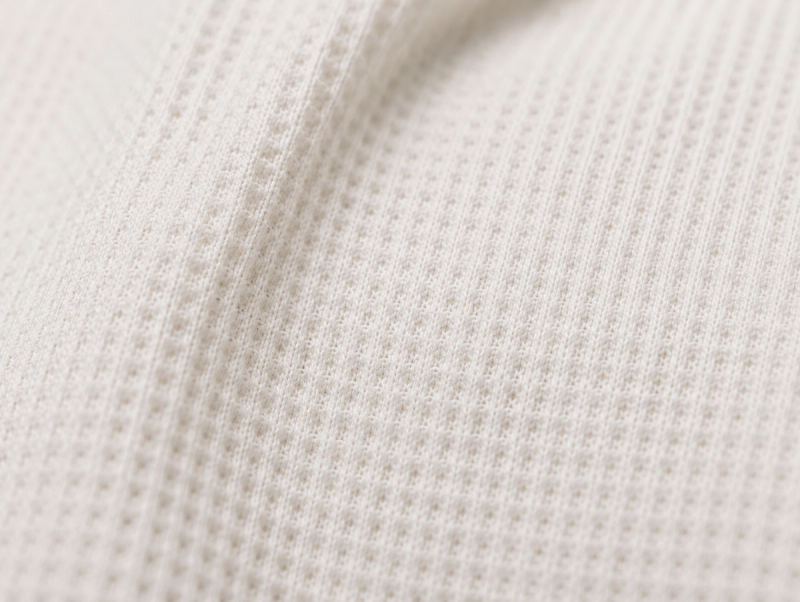 Core Waffle Full Sleeve — Off-White - View 4