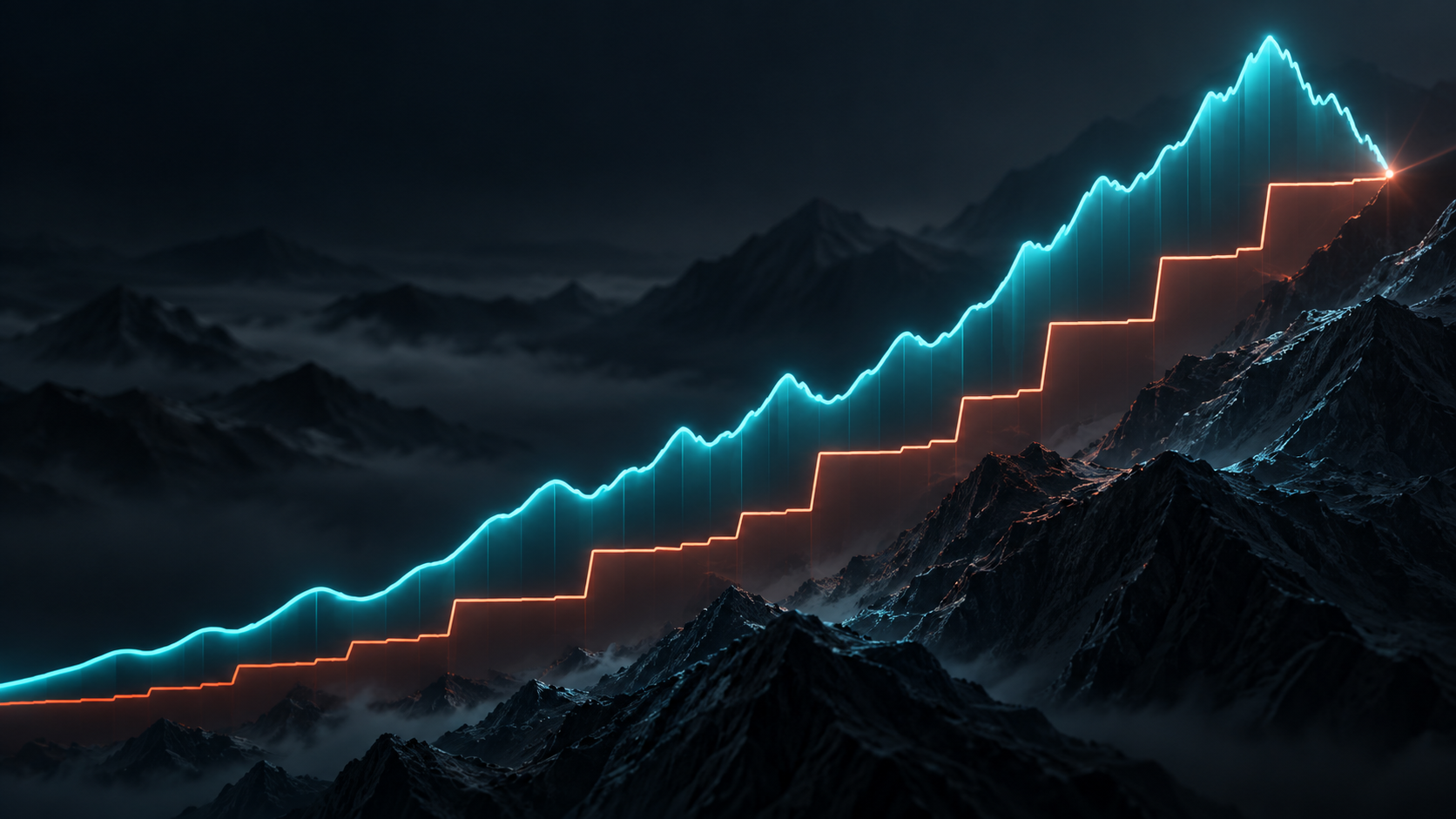Mountains with two profit curves