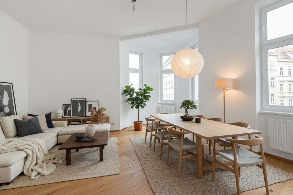 Eckzimmer 2 möbliert