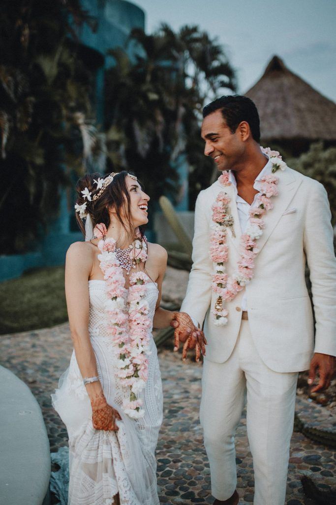 Boho destination wedding in mexico - by Lucie B. Photo wedding photographer