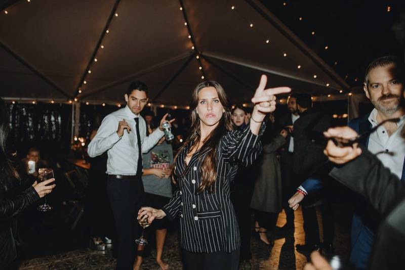 Fall wedding at foxfire mountain house - by Lucie B. Photo brooklyn wedding photographer