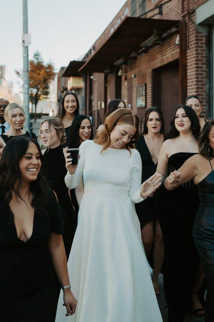 Wedding at williamsburg hotel by Lucie B Photo Brooklyn wedding photographer