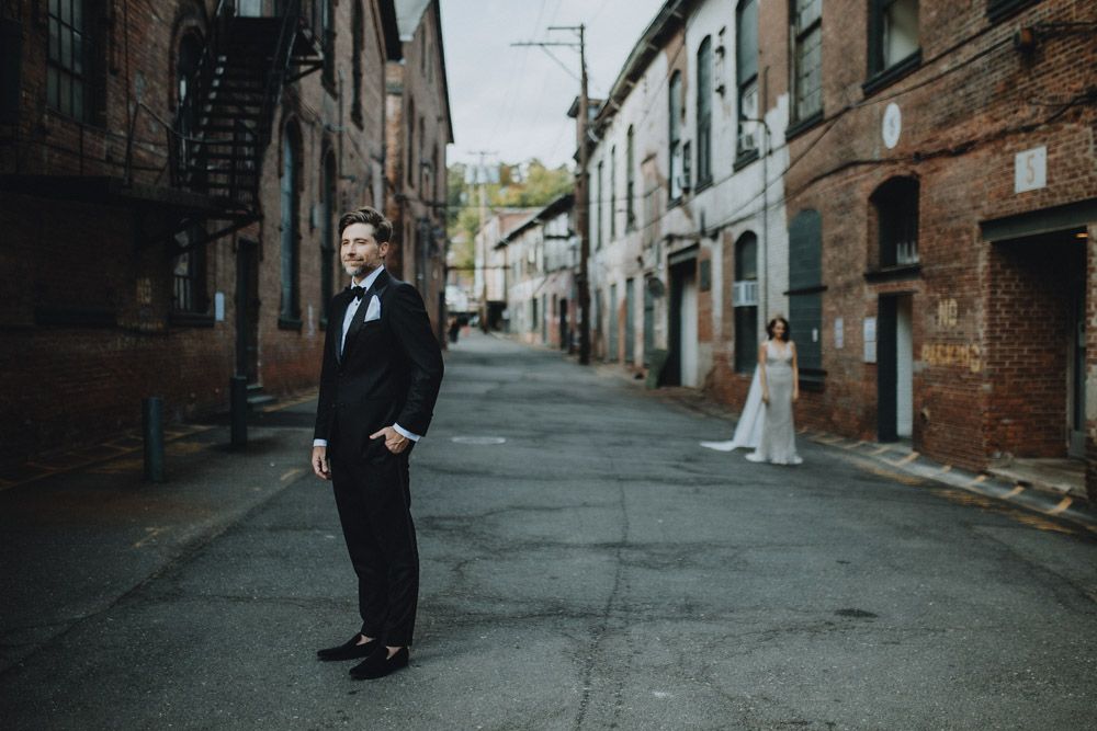 Industrial chic wedding in new york - by Lucie B. Photo wedding photographer