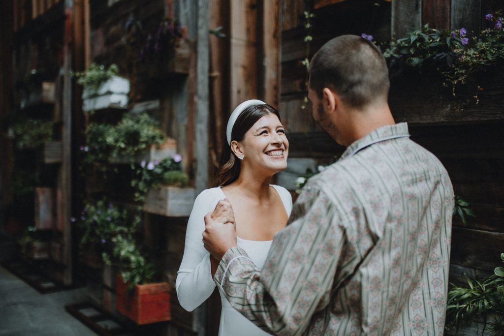 Wedding in dumbo - by Lucie B. Photo brooklyn wedding photographer