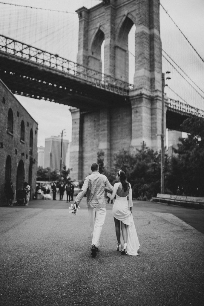 Wedding in dumbo - by Lucie B. Photo brooklyn wedding photographer