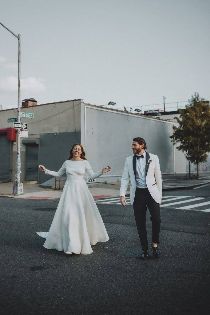 Wedding at dobbin street by Lucie B Photo Brooklyn wedding photographer