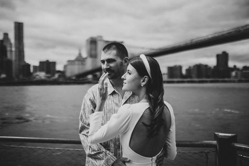 Wedding in dumbo - by Lucie B. Photo brooklyn wedding photographer