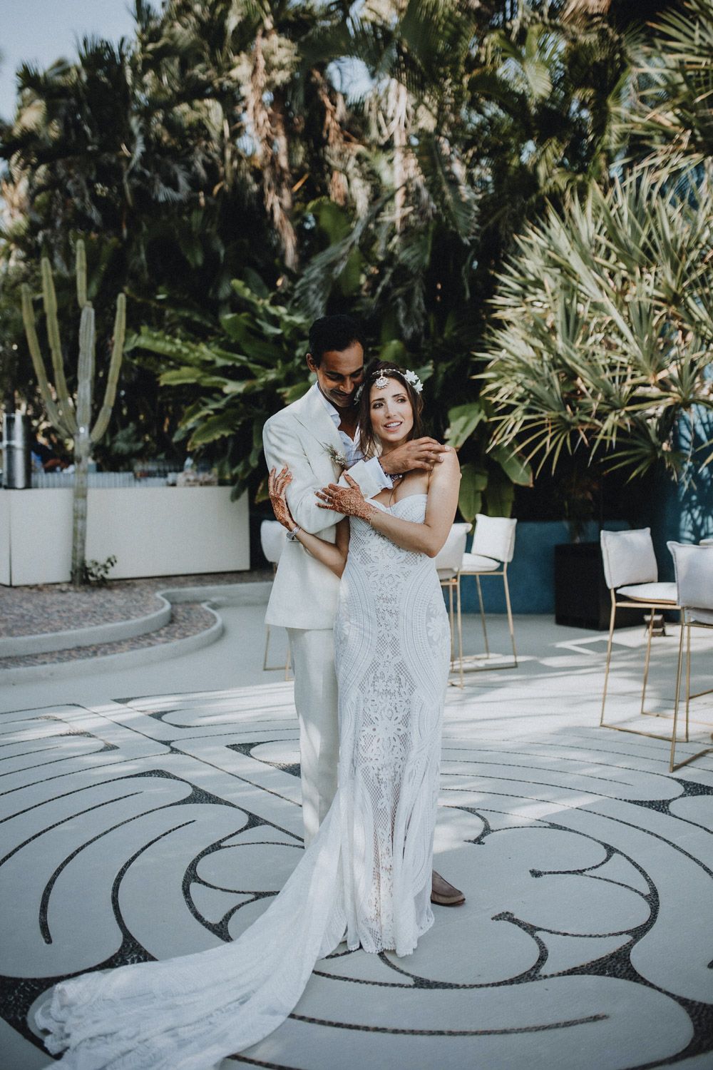 Boho destination wedding in mexico - by Lucie B. Photo wedding photographer