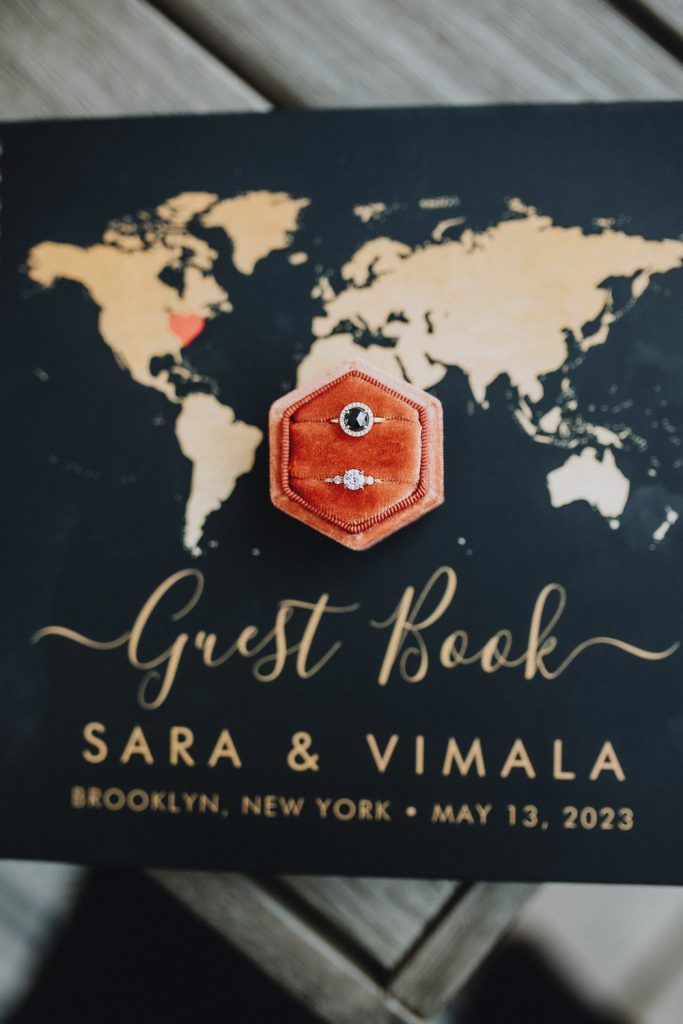 LGBTQ wedding of two brides in brooklyn