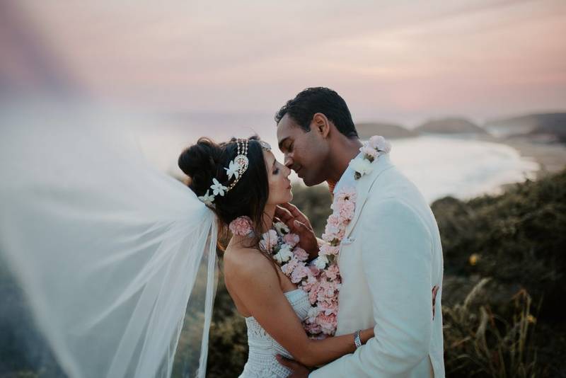 Boho destination wedding in mexico - by Lucie B. Photo wedding photographer